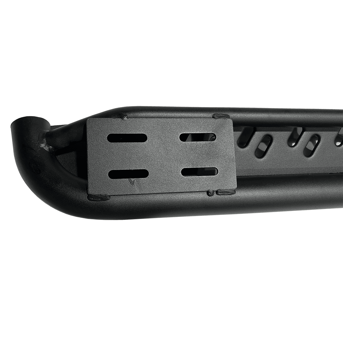 Durable Side Entry Steps Black Powder Coat Non-Slip Universal Fit SUV 3
