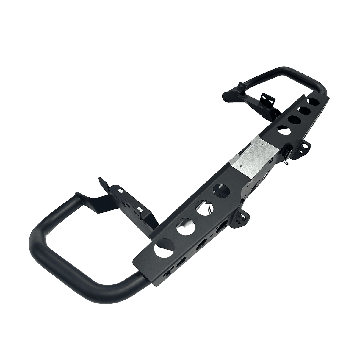 Premium Heavy Duty Rear Bumper with Steel Hitch | Fits Ford/Chevy/Toyota