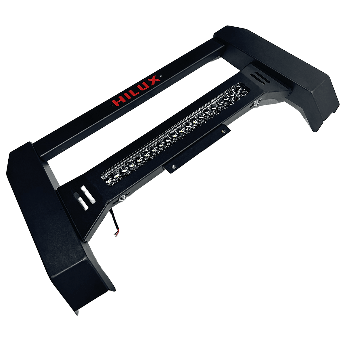 Rugged Bull Bar LED Ready Textured Black Finish for 4WD Pickup Trucks 2