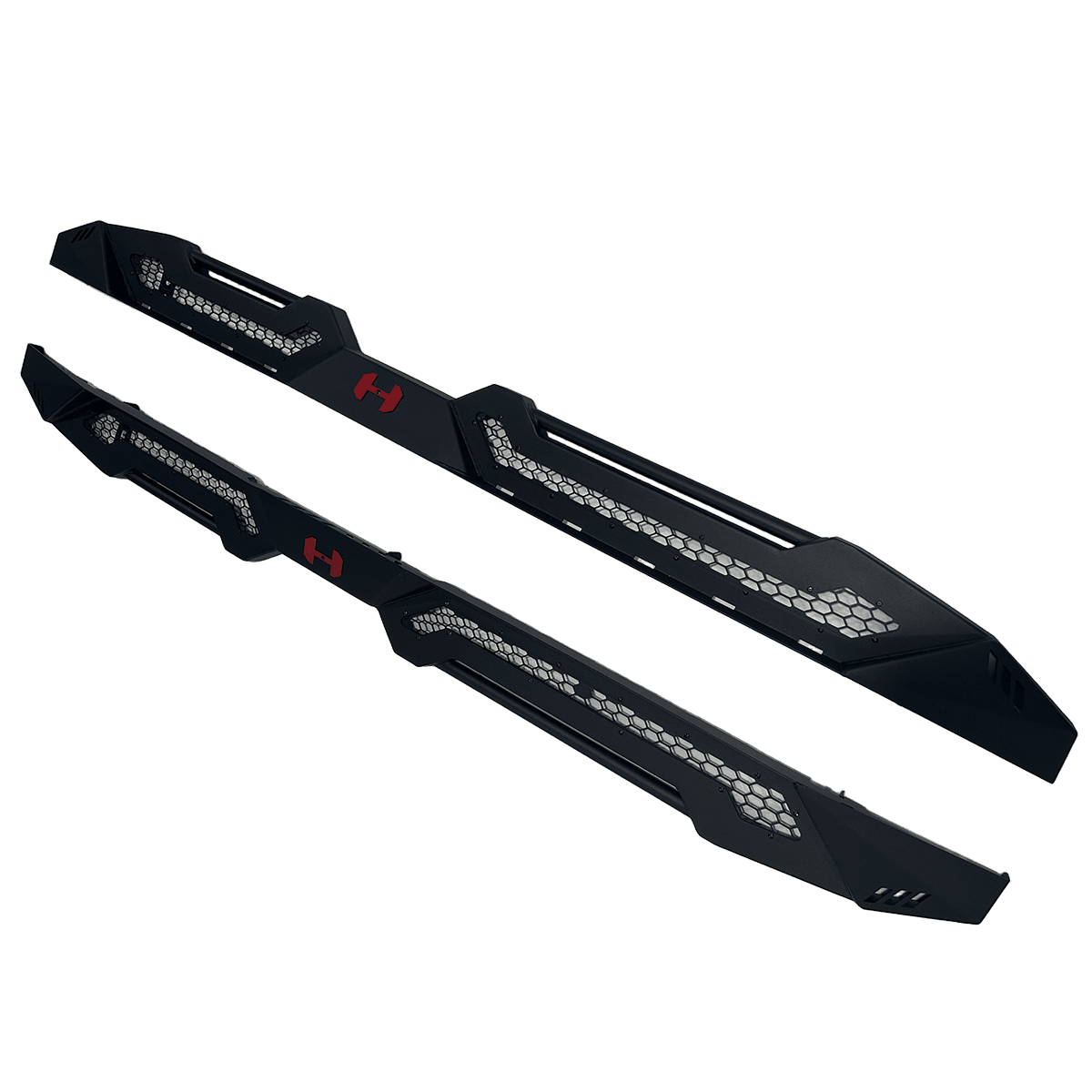Side Assist Steps Powder Coated Steel Easy Install Universal Fit 2