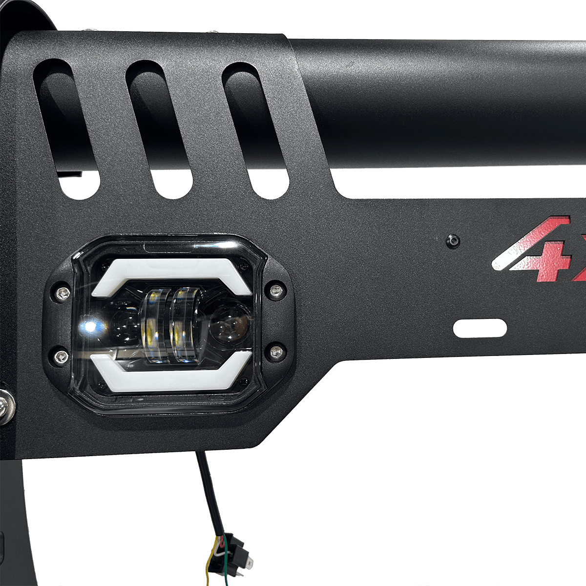 Tactical Front Bumper Assembly | Steel Guard & Recovery Mounts | Fits F-150 4