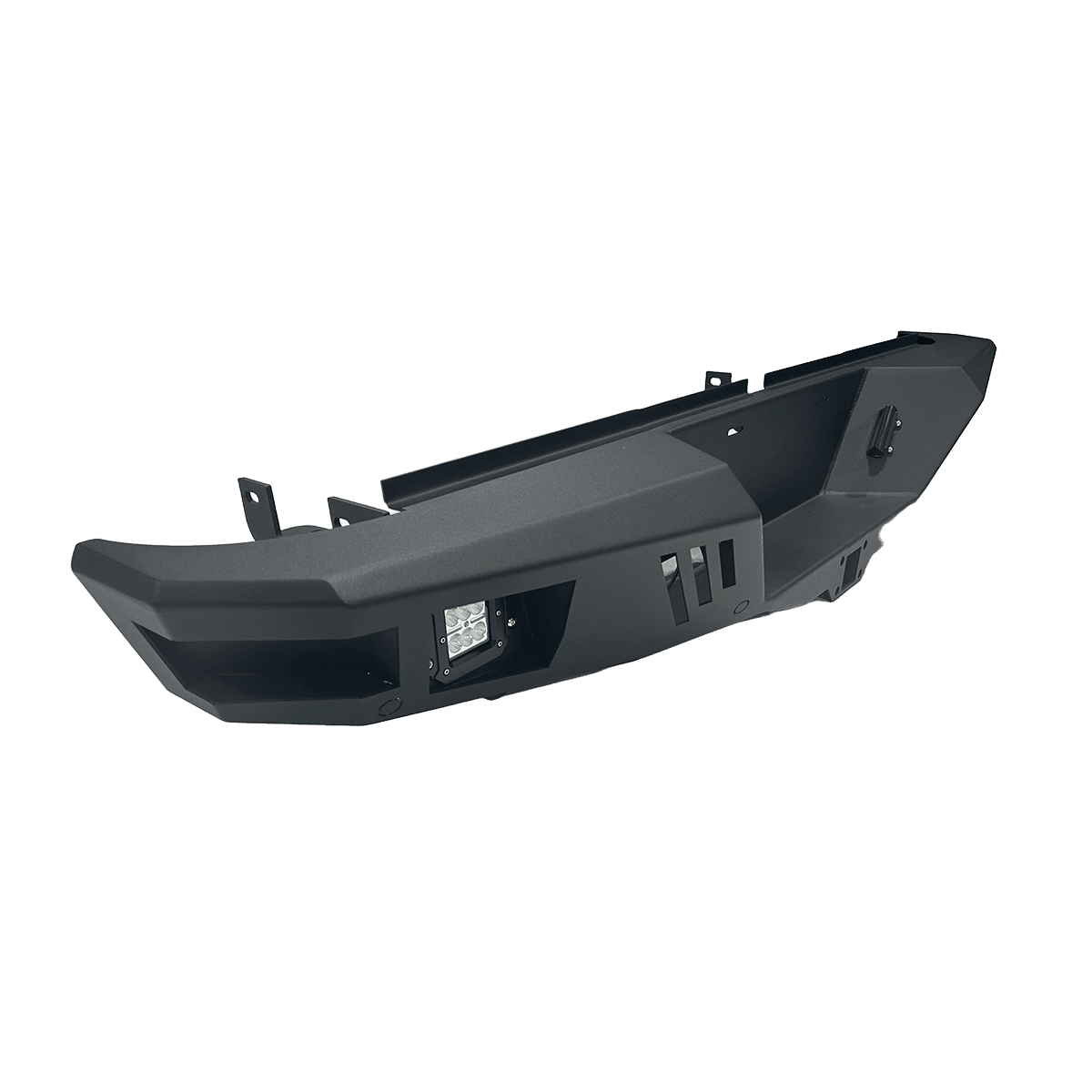 Tactical 4x4 Recovery Rear Bumper | LED & Hitch | Universal Fit