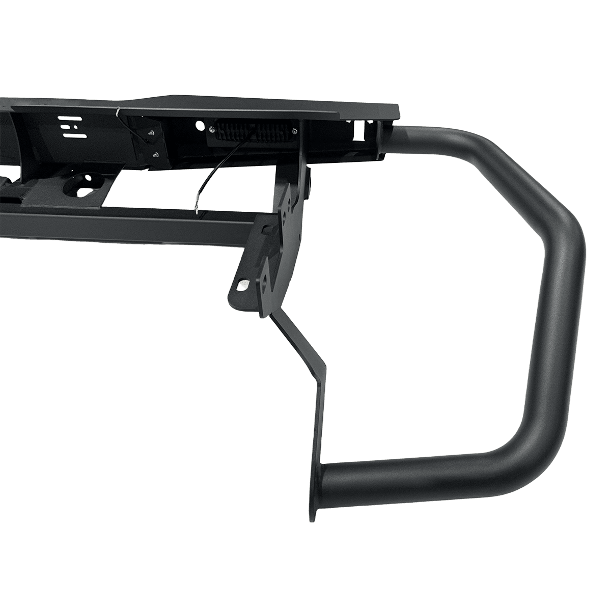 Pro Truck Rear Bumper Replacement w/ Receiver & Guard for Ford F-150 4