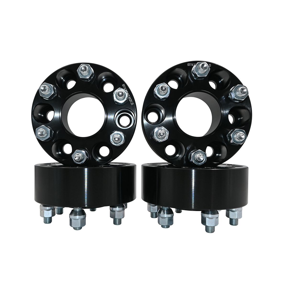 Heavy Duty Wheel Adapters Billet Aluminum 5 Lug Kit for Truck Offroad 3