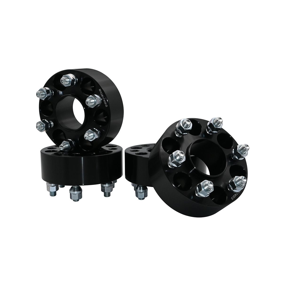 Heavy Duty Wheel Adapters Billet Aluminum 5 Lug Kit for Truck Offroad 4