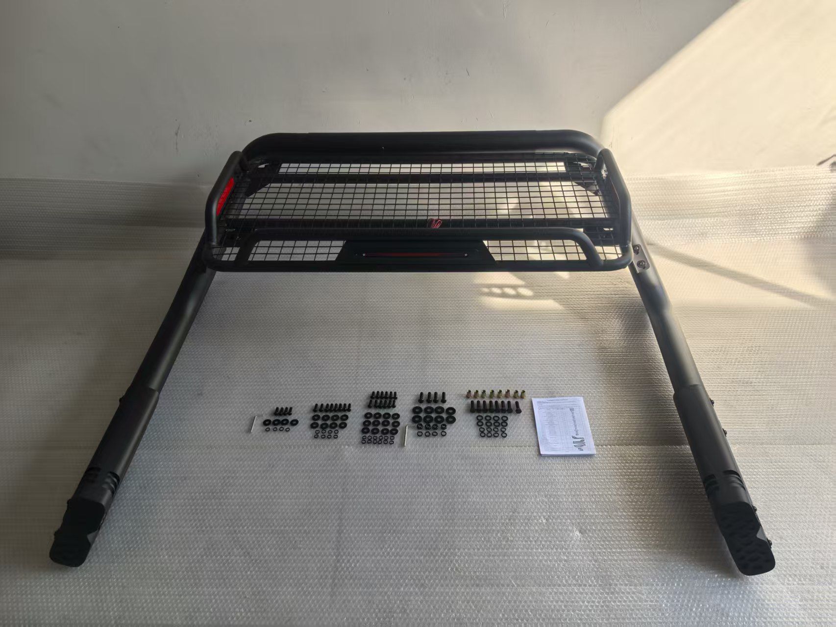 Bed Mounted Roll Bar LED Mount Powder Coated Universal Pickup Fitment 2